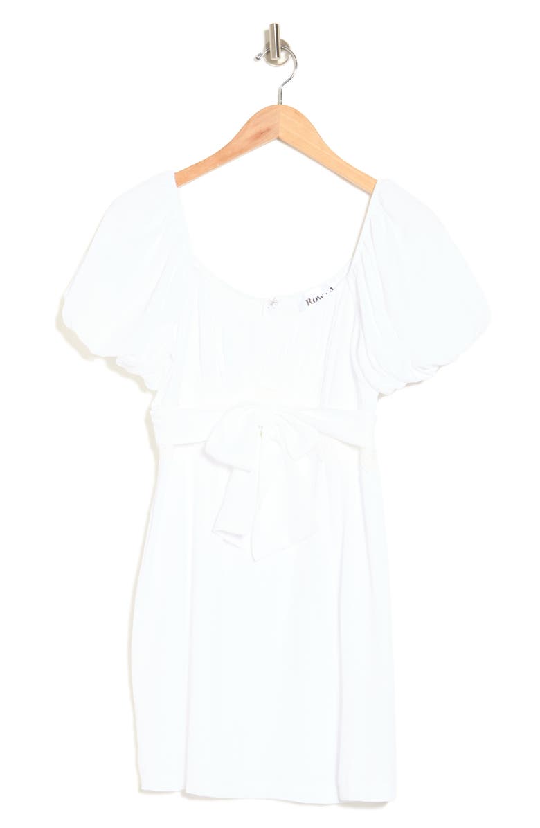 Row A Puff Sleeve Dress, Alternate, color, 