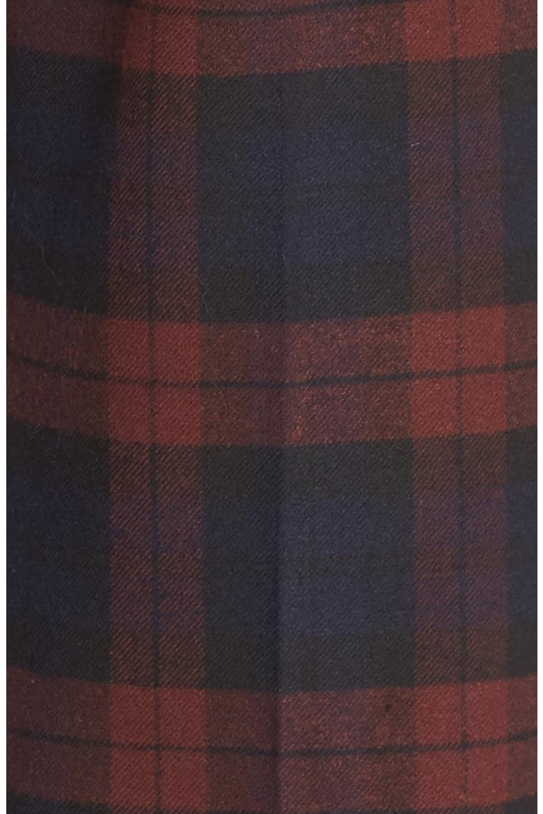 Plaid Flannel Pants, Alternate, color, RED/ MIDNIGHT