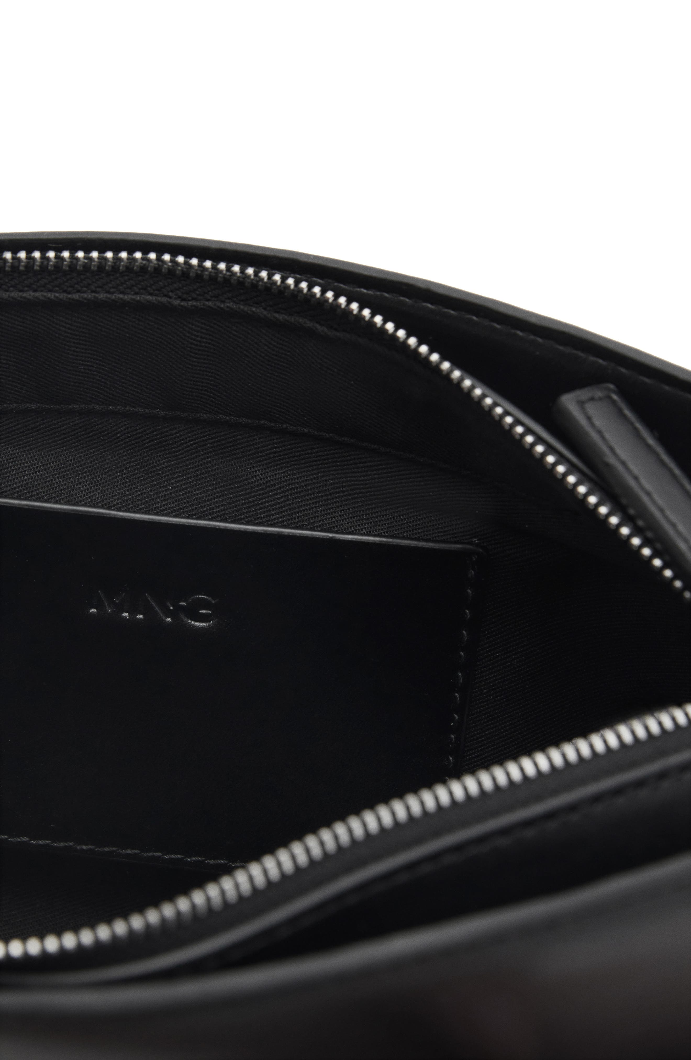 MANGO Oval Shoulder Bag, Alternate, color, 