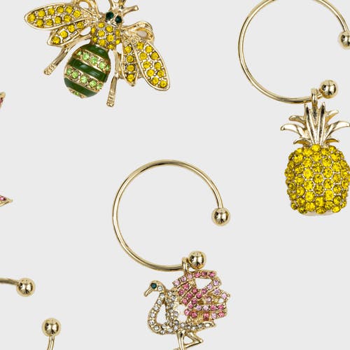 Joanna Buchanan Celestial Wine Charms In Gold