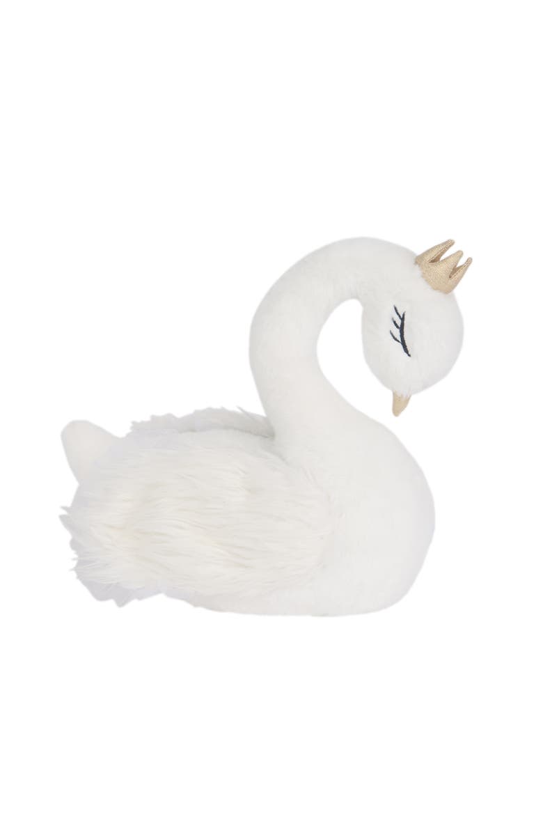 Lambs & Ivy Signature Swan Princess Plush Stuffed Animal Toy - Princess, Main, color, White