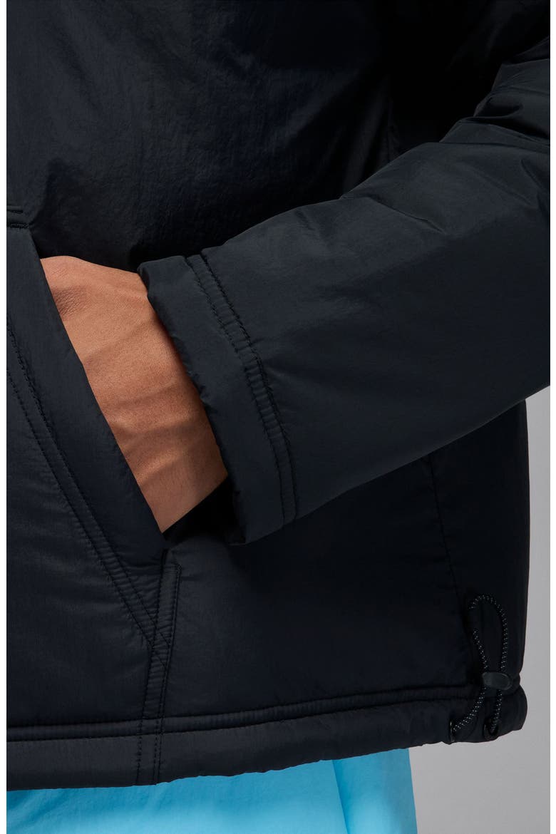 Flight Mountainside Padded Hoodie, Alternate, color, BLACK/ DK SMOKE GREY