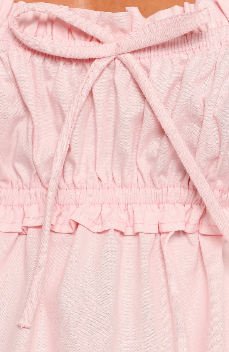 Petal & Pup Sharie Cotton Babydoll Tank & Shorts Set, Alternate, color, Pink