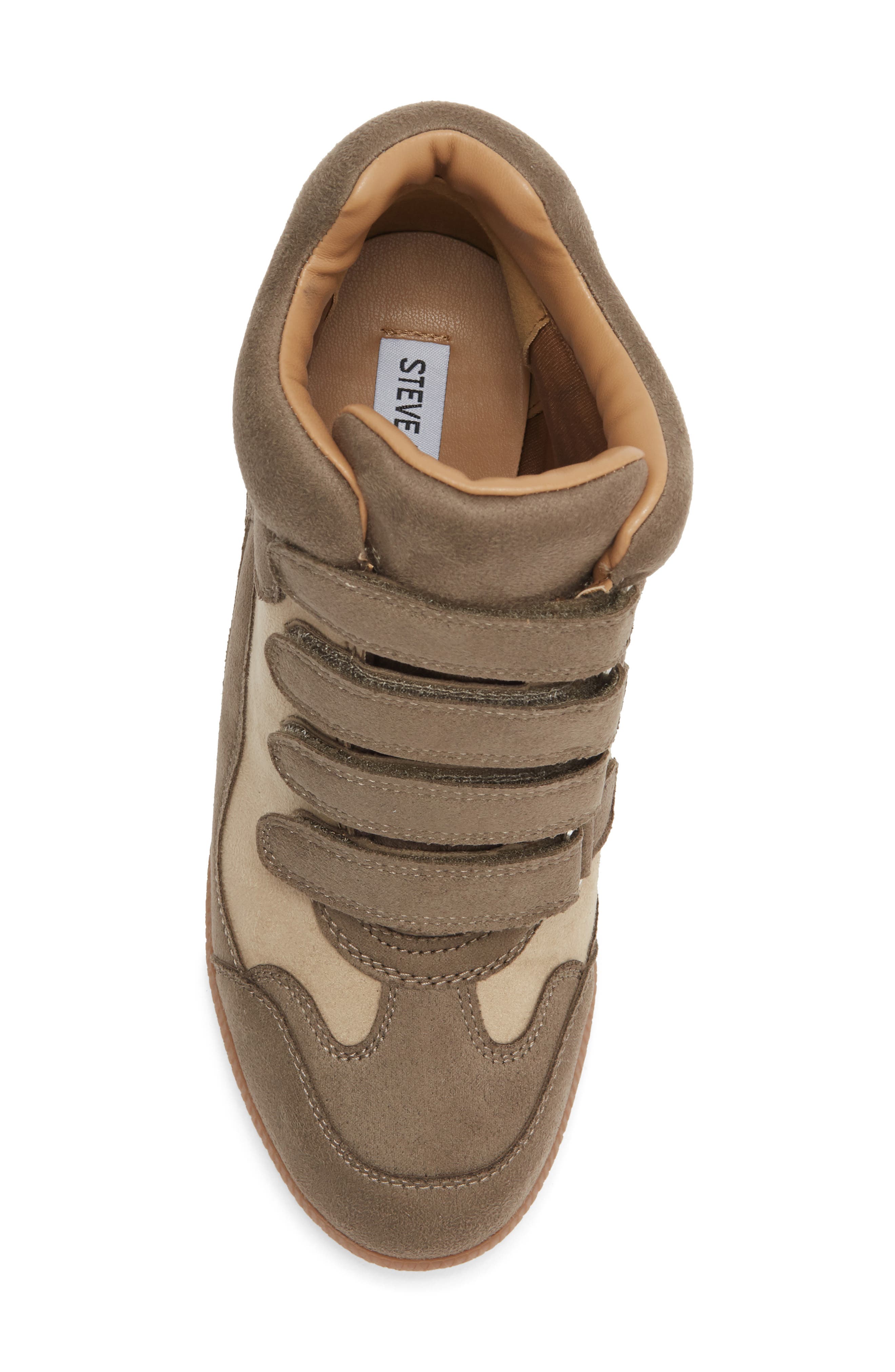 Woods Wedge Sneaker, Alternate, color, TAUPE MULTI