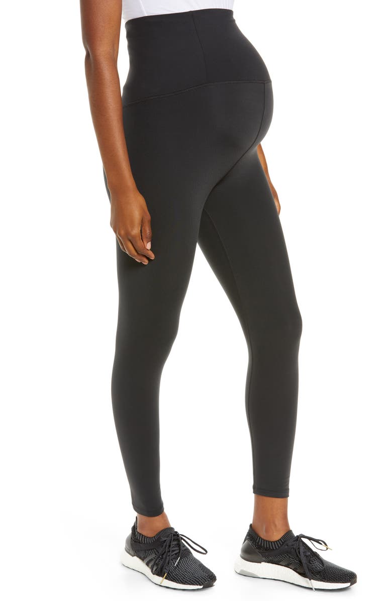 Girlfriend Collective Seamless Maternity Leggings, Alternate, color, 