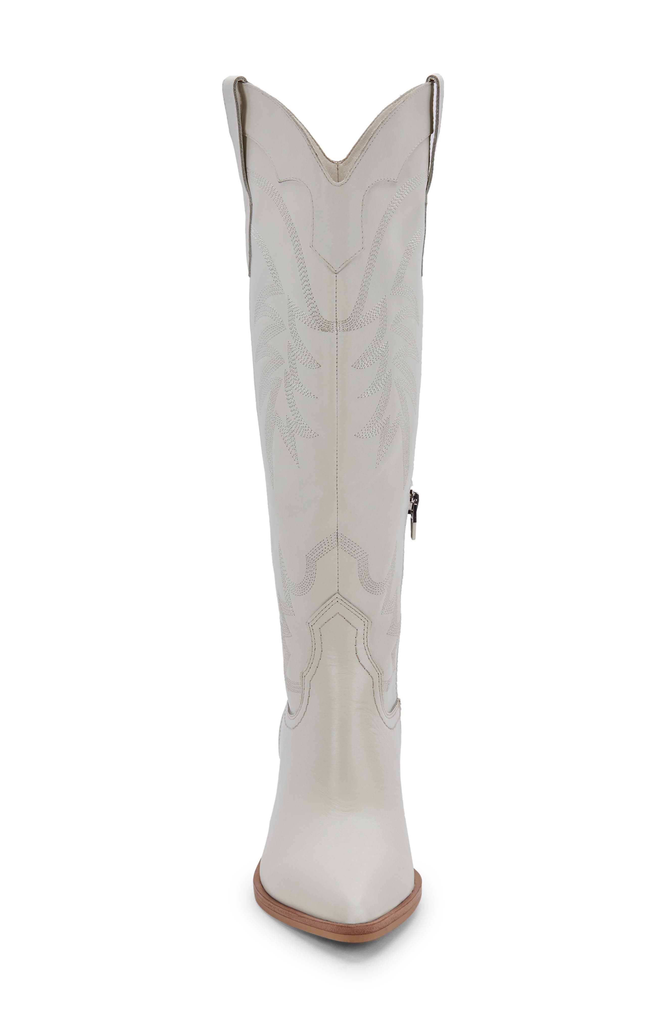 Solida Western Boot, Alternate, color, OFF WHITE LEATHER