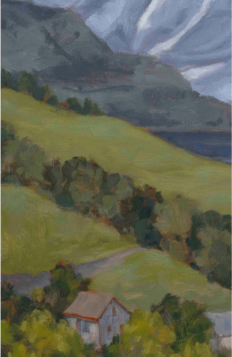 Bond & Grace The Tranquility of Home by Anne Corlette, 8x10 Art Print, Alternate, color, Blue