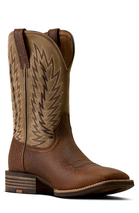 Driggs Wide Square Toe Western Boot