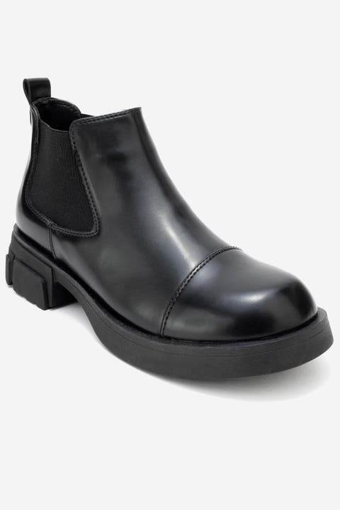Cafune Patent Platform Boot