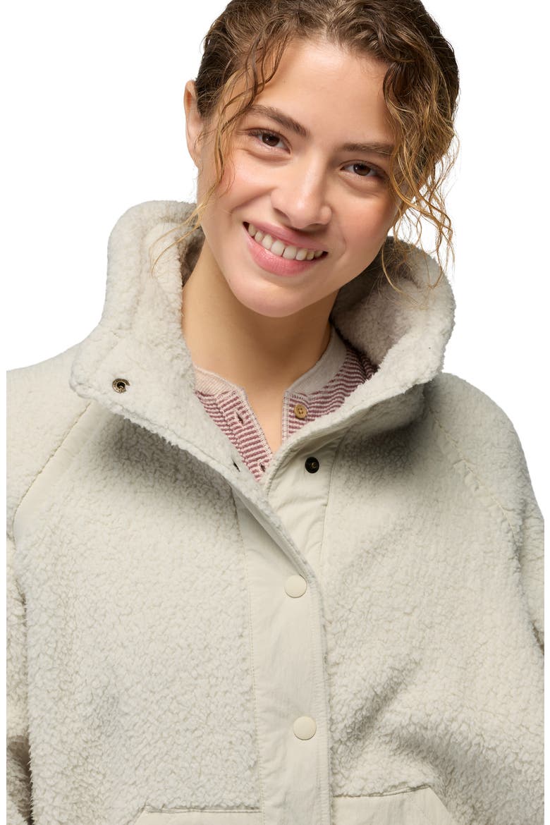 Encinitas Fleece Jacket, Alternate, color, BEACH PEBBLE