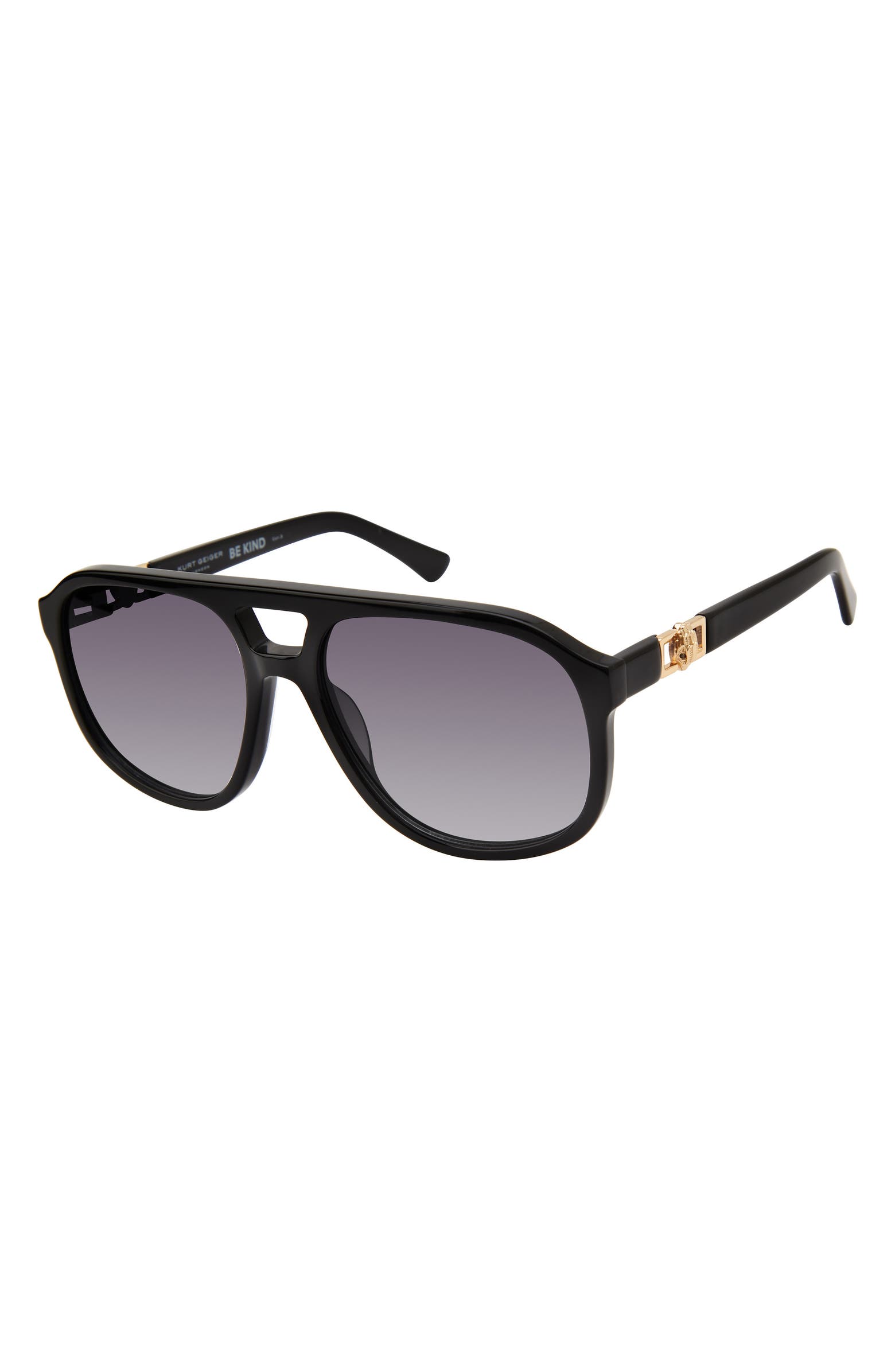 Kurt Geiger London 59mm Aviator Gradient Sunglasses | Nordstrom