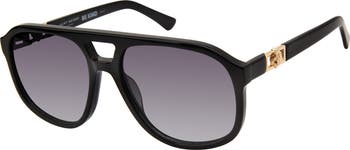59mm Aviator Gradient Sunglasses
