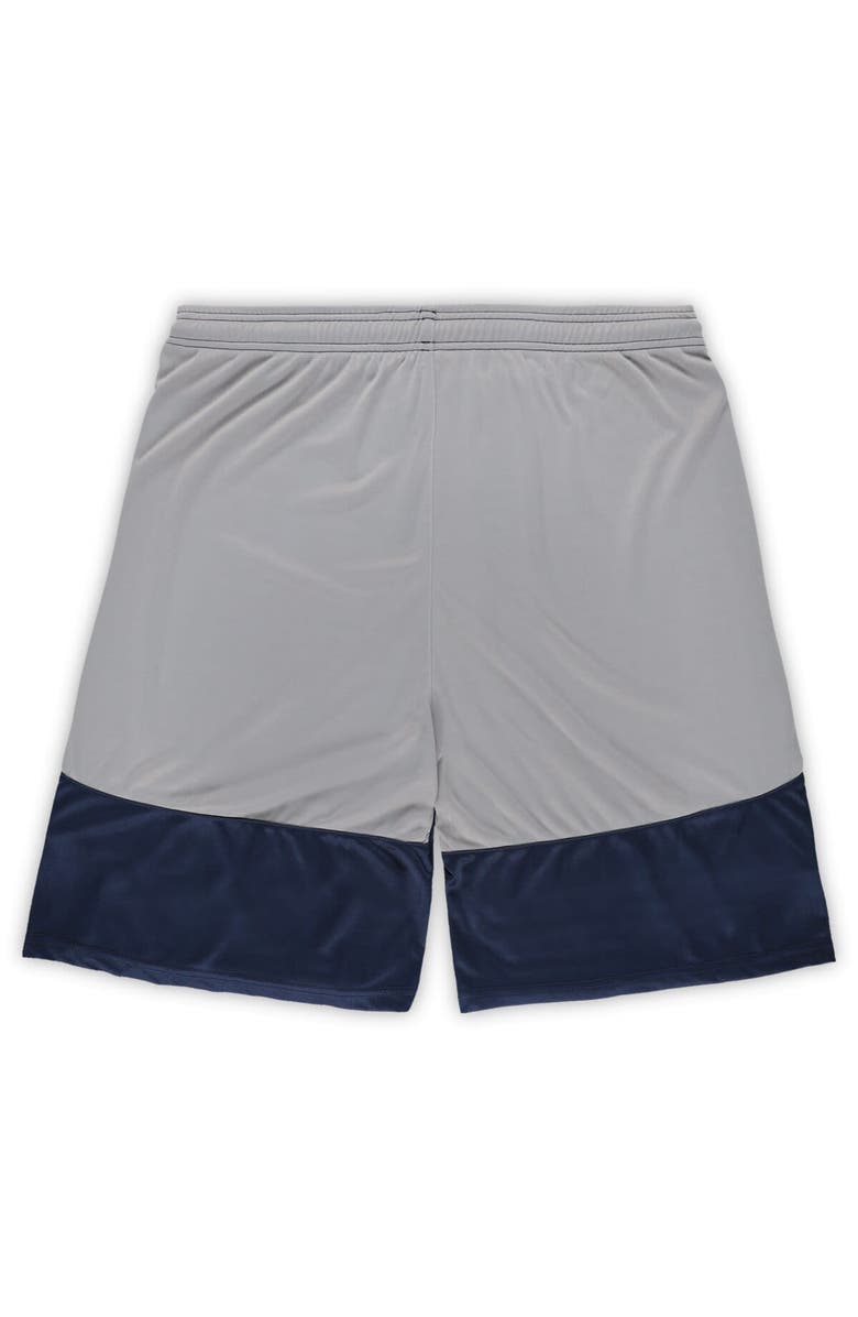 FANATICS Men's Fanatics Branded Navy Denver Broncos Big & Tall Team Logo Shorts, Alternate, color, 