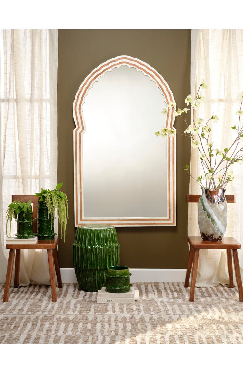 JAMIE YOUNG Saturn Ceramic Decorative Vase, Small, Alternate, color, Green