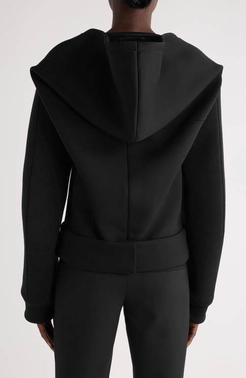 Shop Courrèges Cocoon Bonded Cotton Blend Jacket