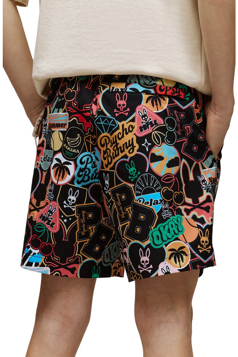 Kids' Marco Swim Trunks, Alternate, color, BLACK