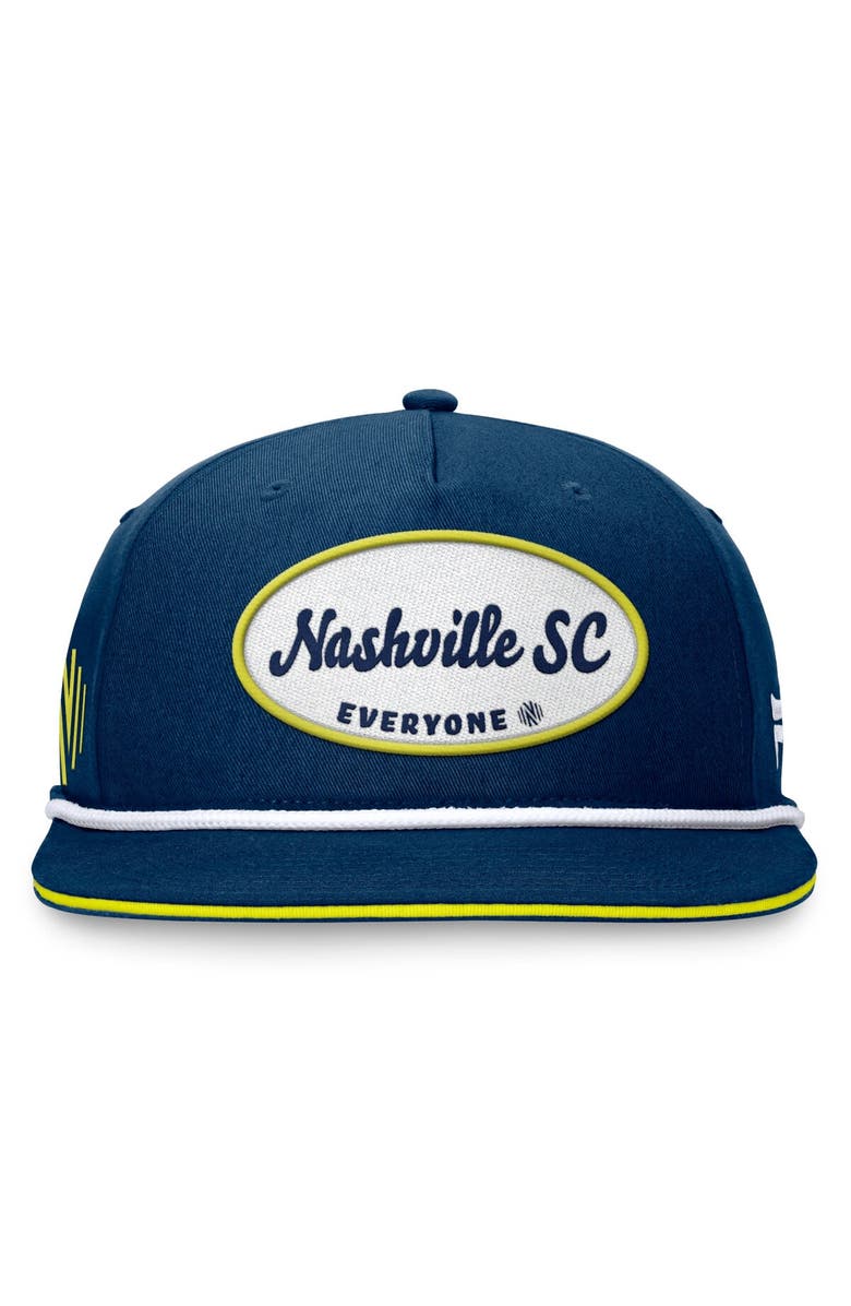 FANATICS Men's Fanatics Branded Navy Nashville SC Iron Golf Snapback Hat, Alternate, color, Navy