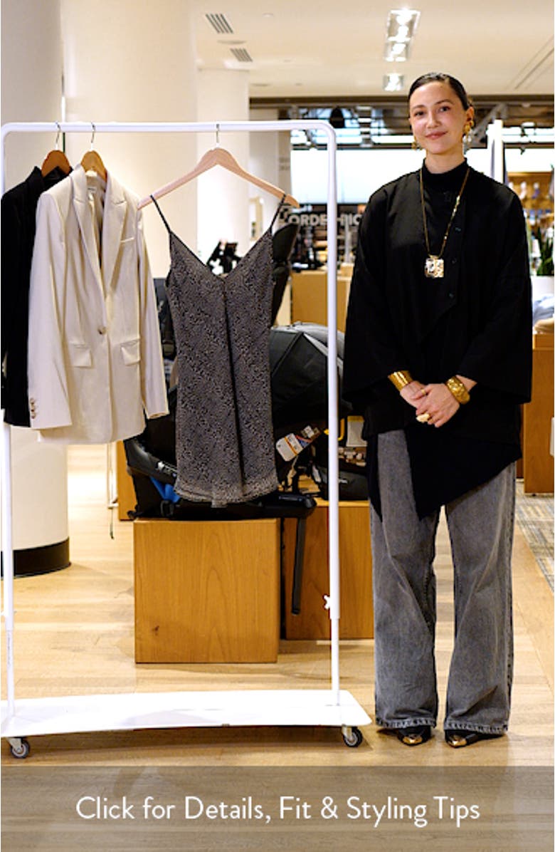 The Jordan Leopard Print Minidress, sales video thumbnail