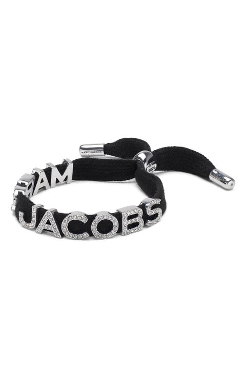 Laced Logo Adjustable Slider Bracelet