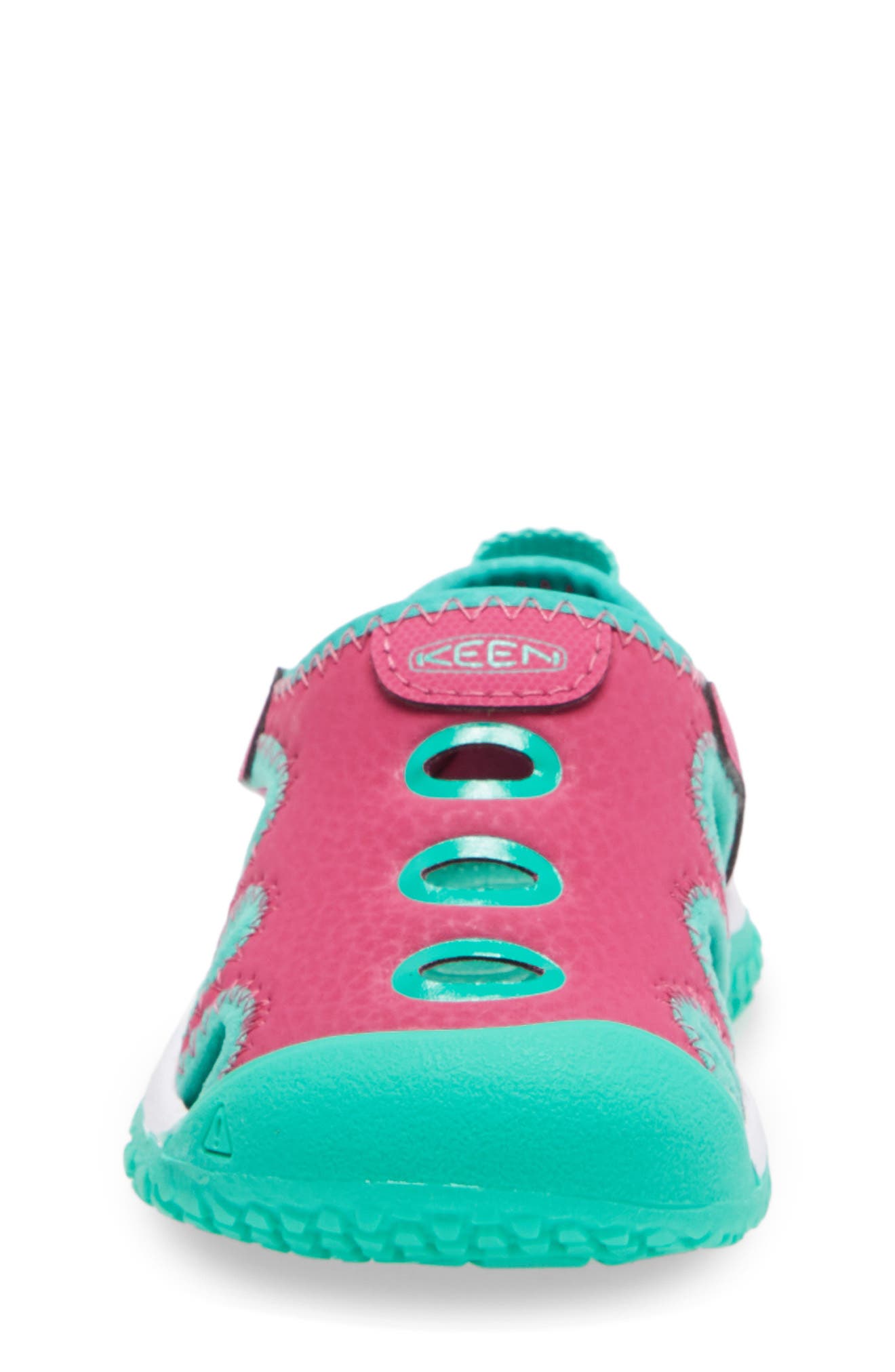 Stingray Sandal, Alternate, color, VERY BERRY/ PEACOCK GREEN