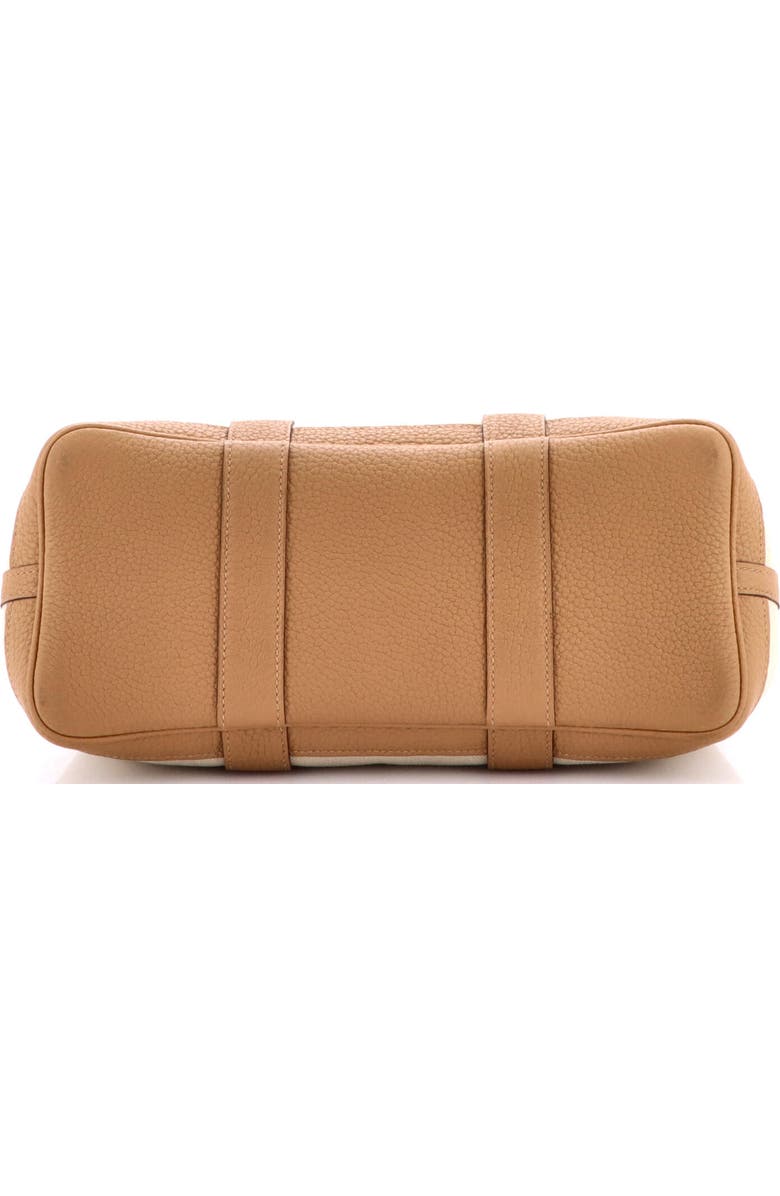 Pre-Owned Hermes Garden Party Tote Toile and Leather 30, Alternate, color, Beige