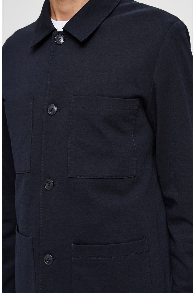 Jim Flex Hybrid Jersey Blazer Jacket, Alternate, color, NAVY BLAZER