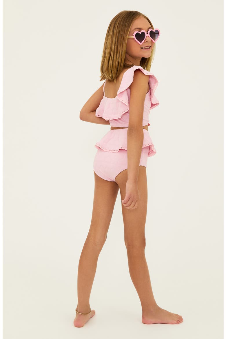 Kids' Little Ava/Daisy Two-Piece Swimsuit, Alternate, color, PINK SANDS