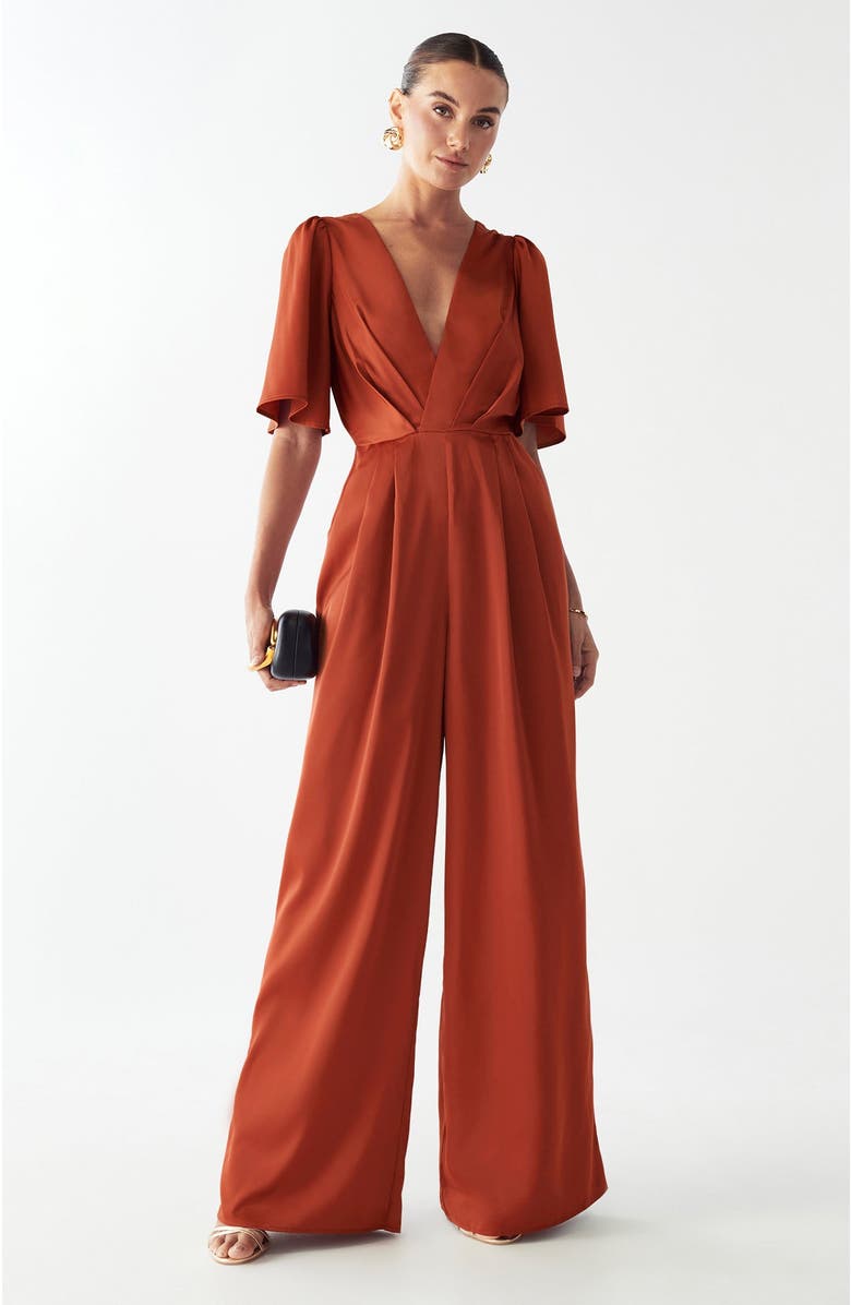 WILLA Omaha Jumpsuit, Alternate, color, Copper
