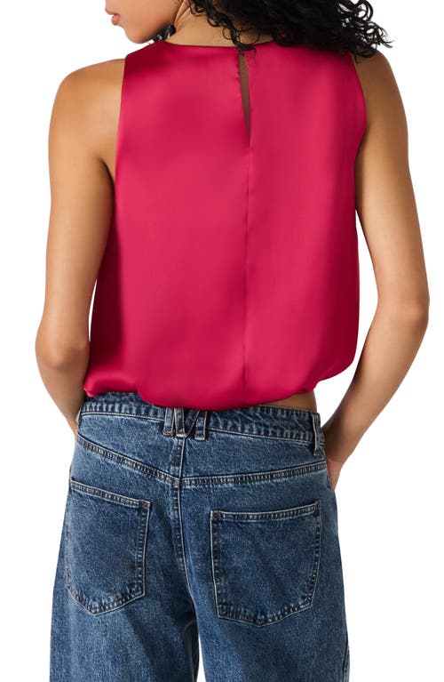 Steve Madden Yazmin Sleeveless Crop Top In Pink