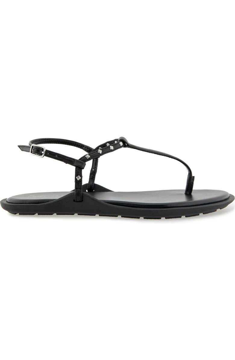 Splendid Asher Studded T-Strap Sandal, Alternate, color, Black