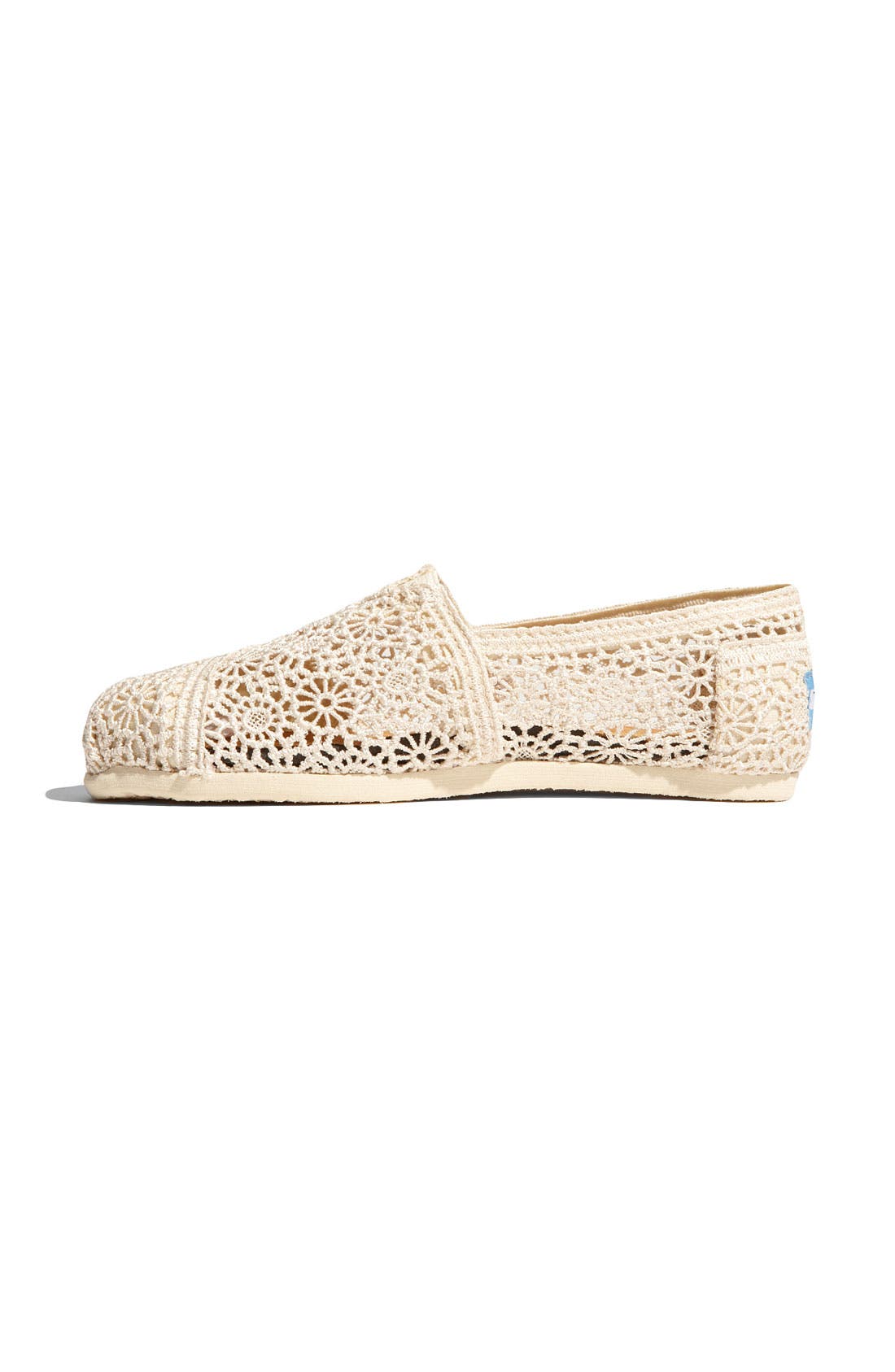 TOMS 'Classic' Crochet Slip-On, Alternate, color, 