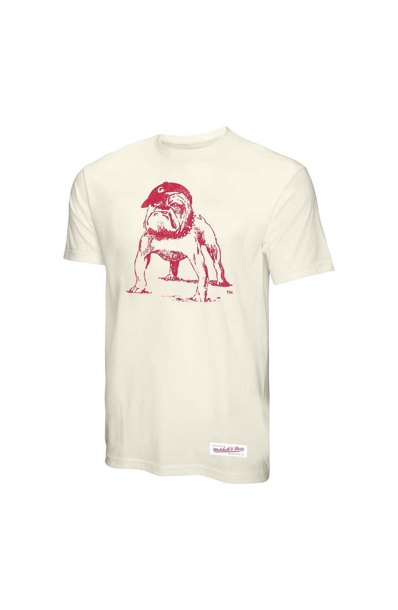 Mitchell & Ness Men's Mitchell & Ness Cream Georgia Bulldogs Vintage Tone T-Shirt, Alternate, color, Cream