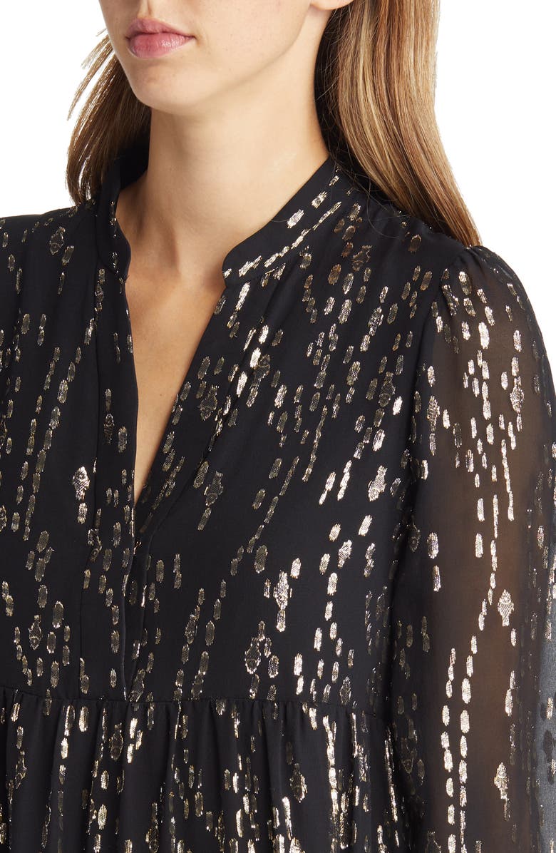 Lilly Pulitzer<sup>®</sup> Winona Long Sleeve Silk Blend Dress, Alternate, color, 