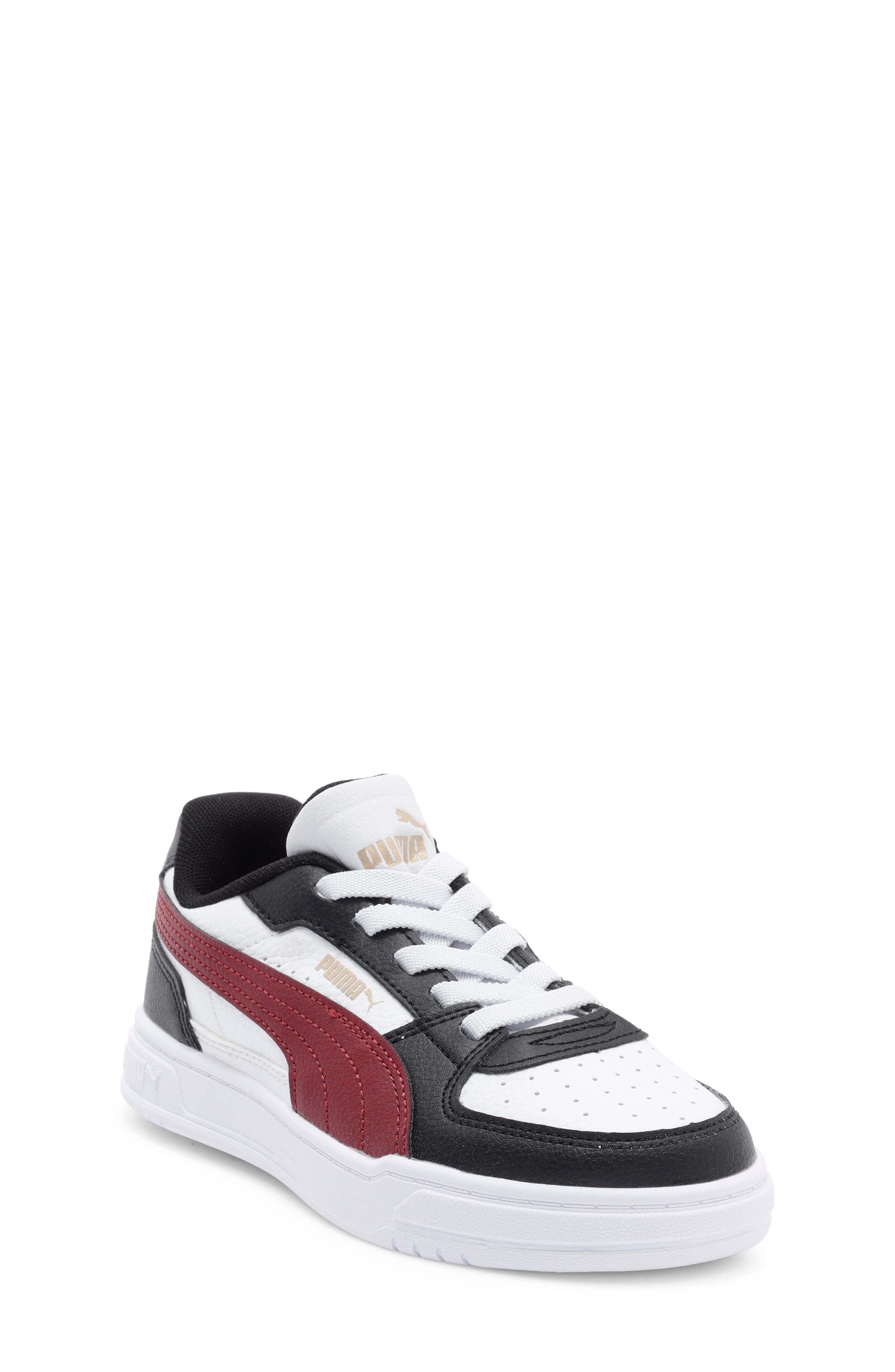PUMA Kids' Caven III AC Sneaker, Alternate, color, Puma Black/ Team Regal Red