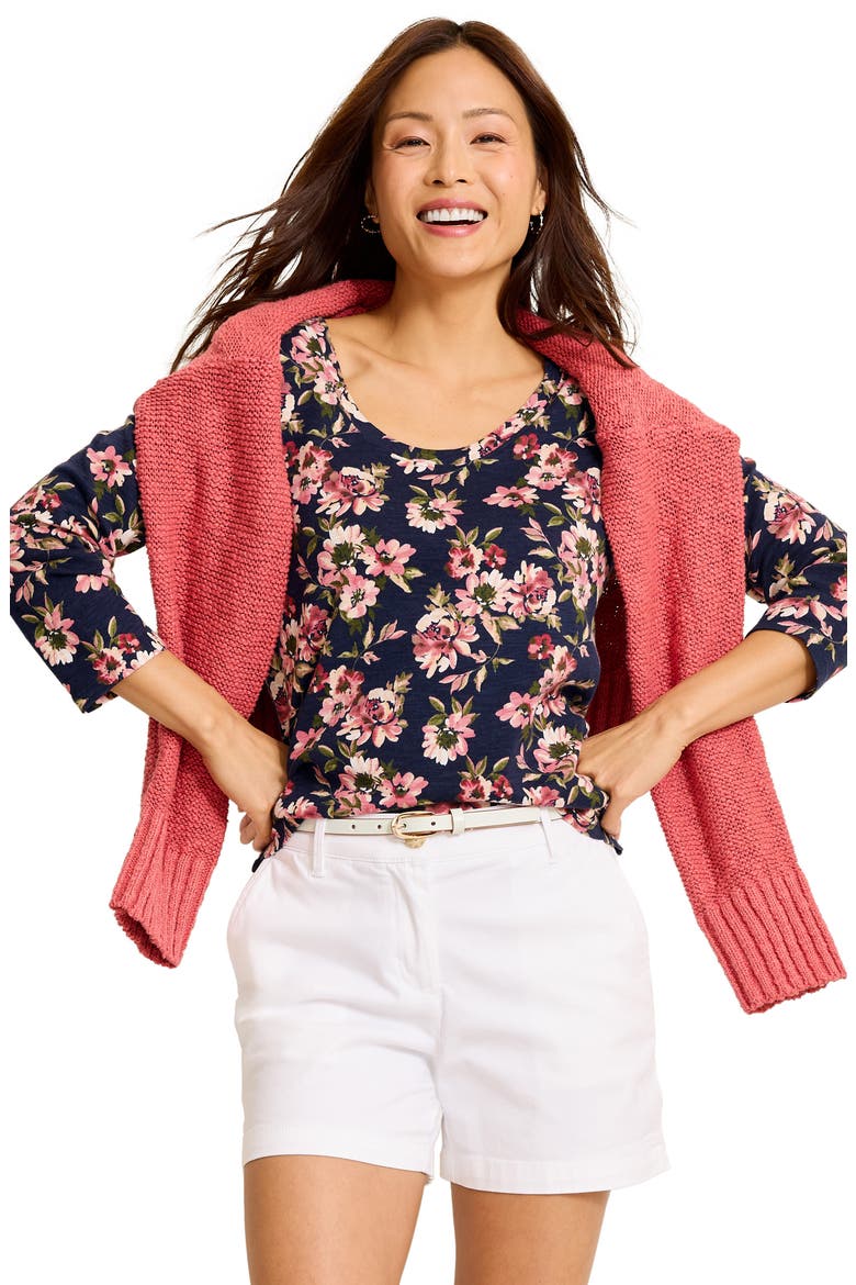 Ashby Isles Tidal Bloom Top, Alternate, color, COASTLINE