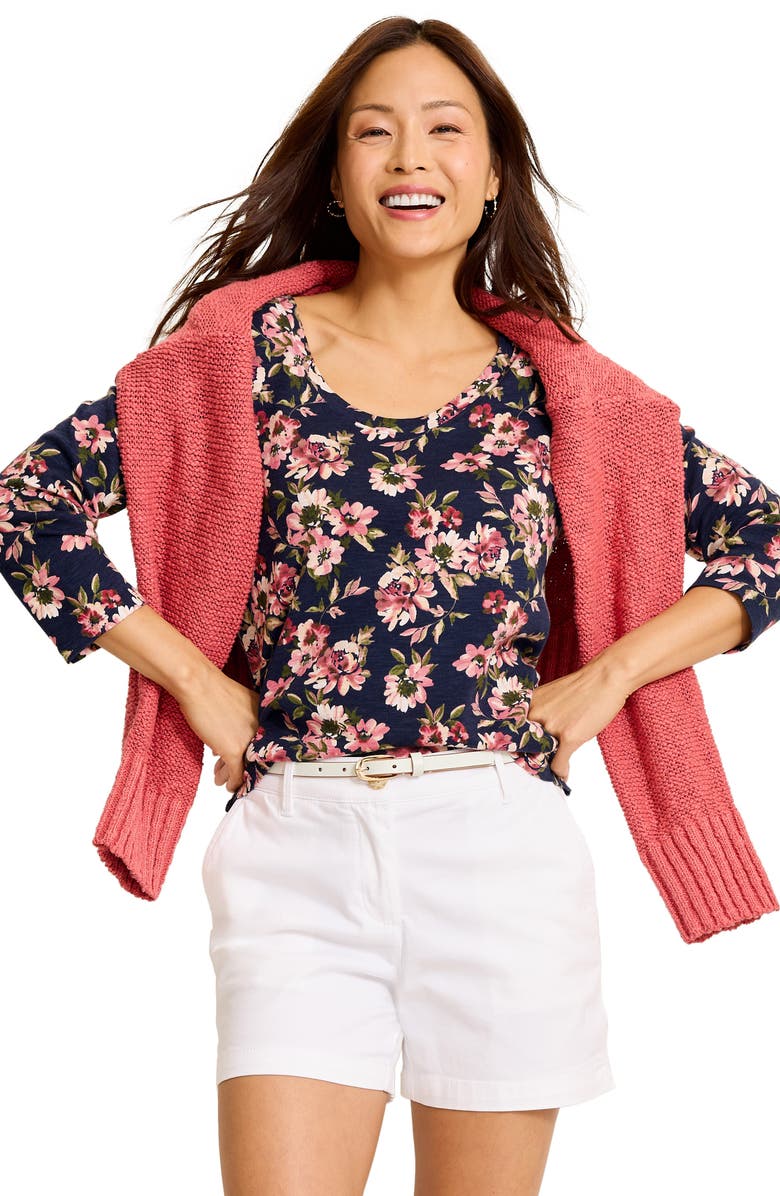 Tommy Bahama Ashby Isles Tidal Bloom Top, Alternate, color, Coastline