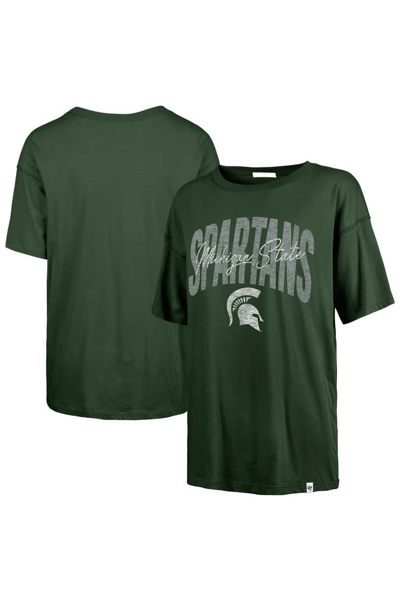 Women's '47  Green Michigan State Spartans Muse Sadie T-Shirt, Main, color, Green