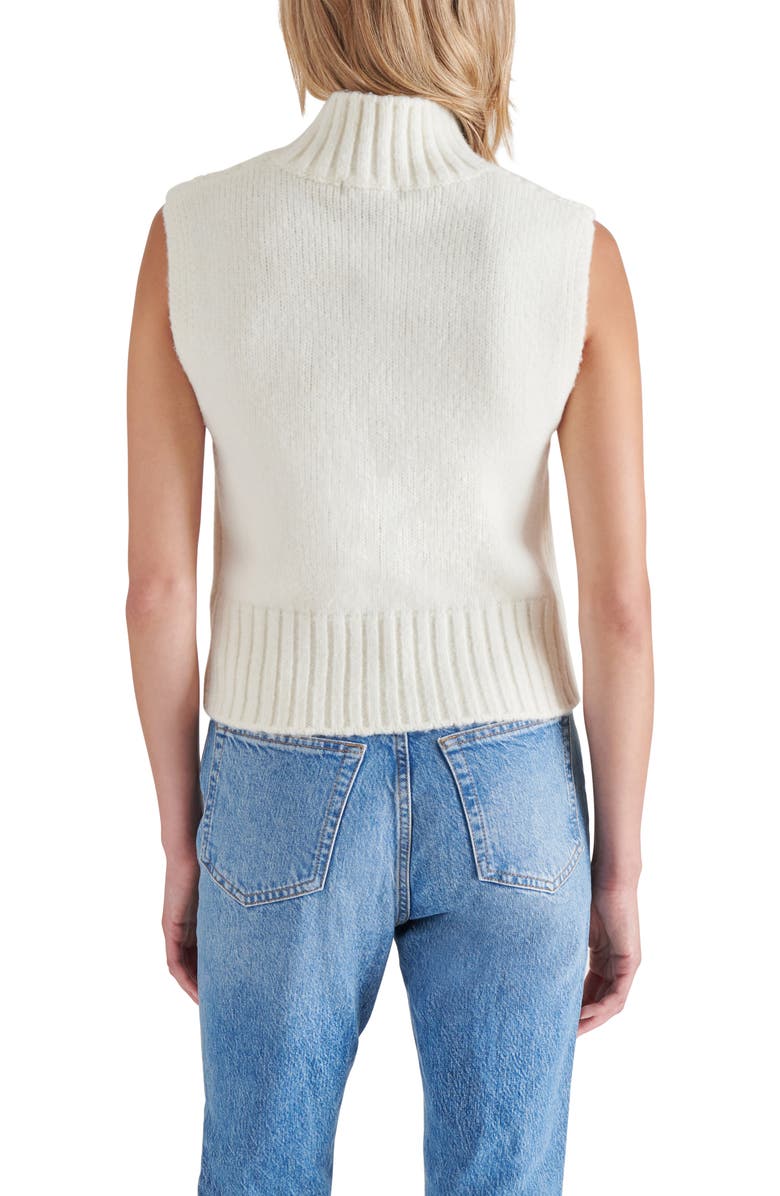 Steve Madden Serin Sleeveless Turtleneck Sweater, Alternate, color,