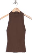 Veronica Beard Yuna Mock Neck Knit Top