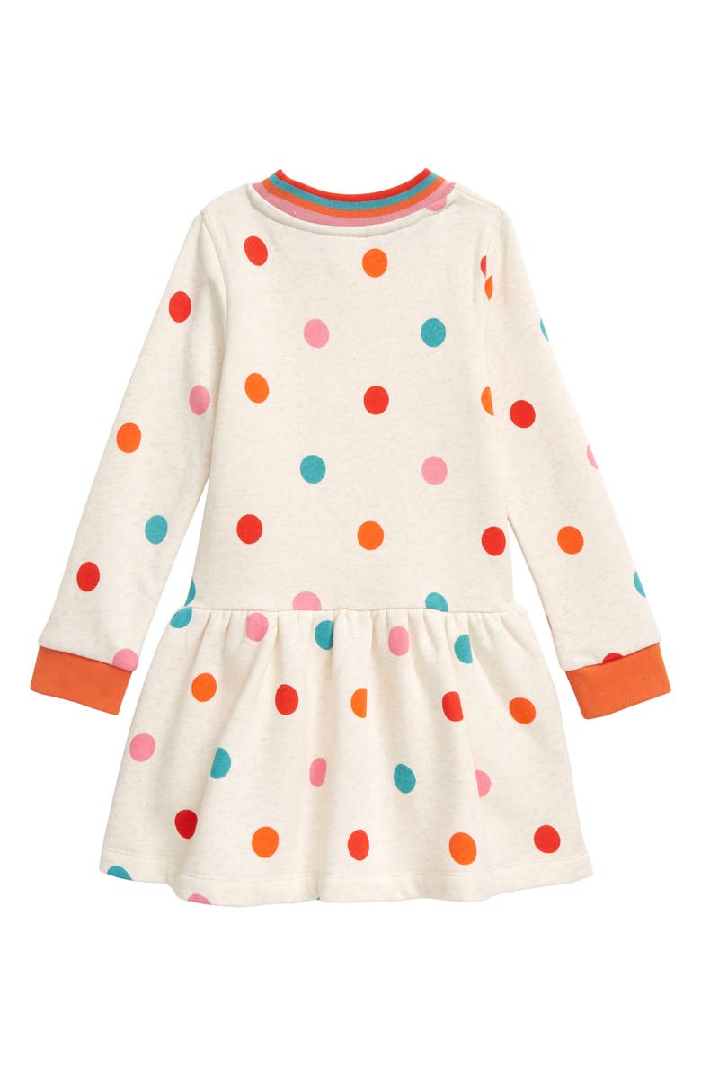 Mini Boden Kids' Print Sweatshirt Dress, Alternate, color,