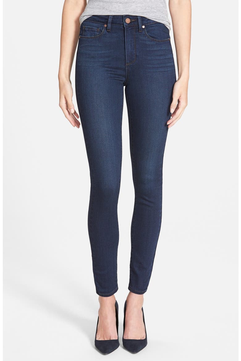 Denim 'Hoxton' High Rise Ultra Skinny Jeans (Nordstrom Exclusive), Main, color, TAKARA