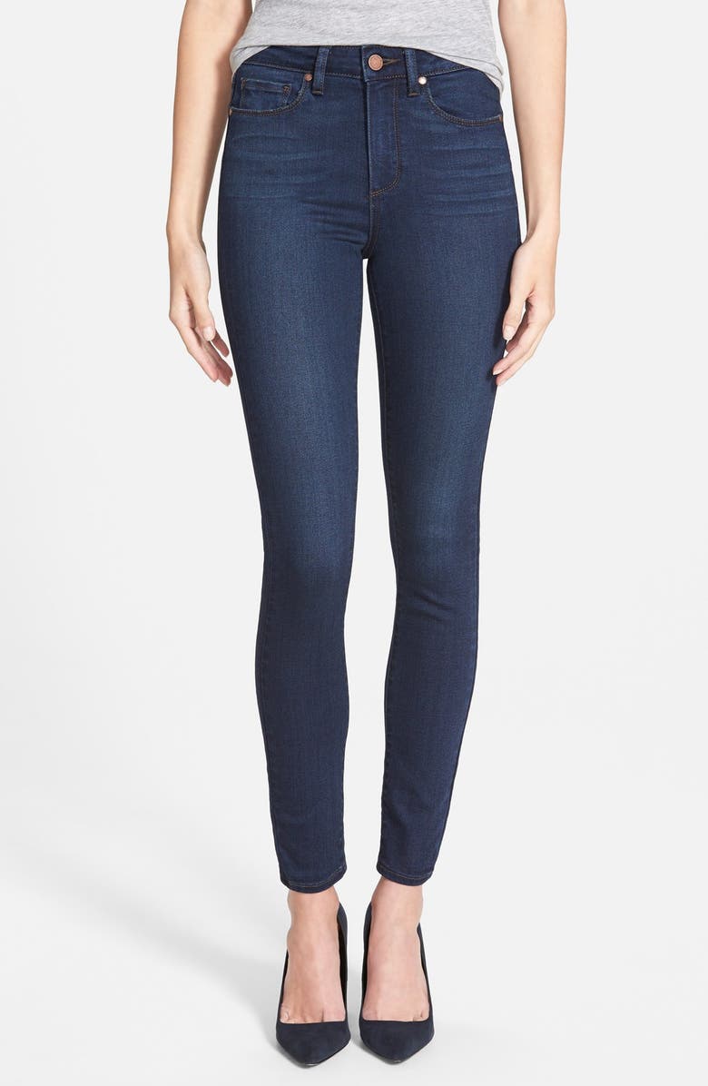 PAIGE Denim 'Hoxton' High Rise Ultra Skinny Jeans, Main, color, 