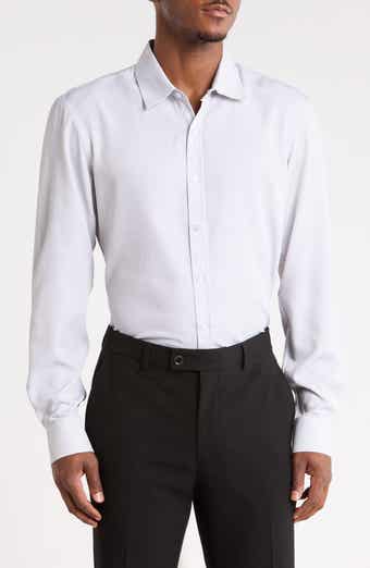 Printed Performance Stretch Long Sleeve Shirt