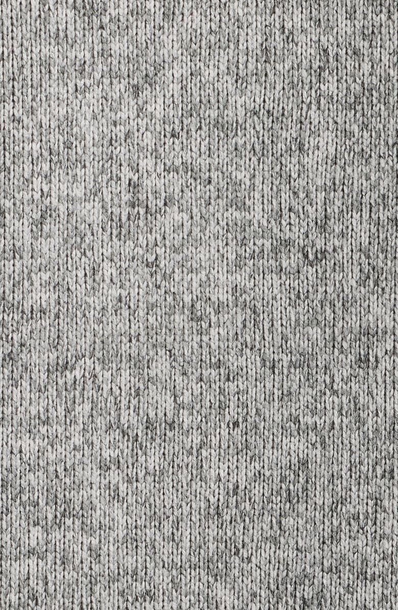 L.L.Bean Sweater Fleece Vest, Alternate, color, Grey Heather