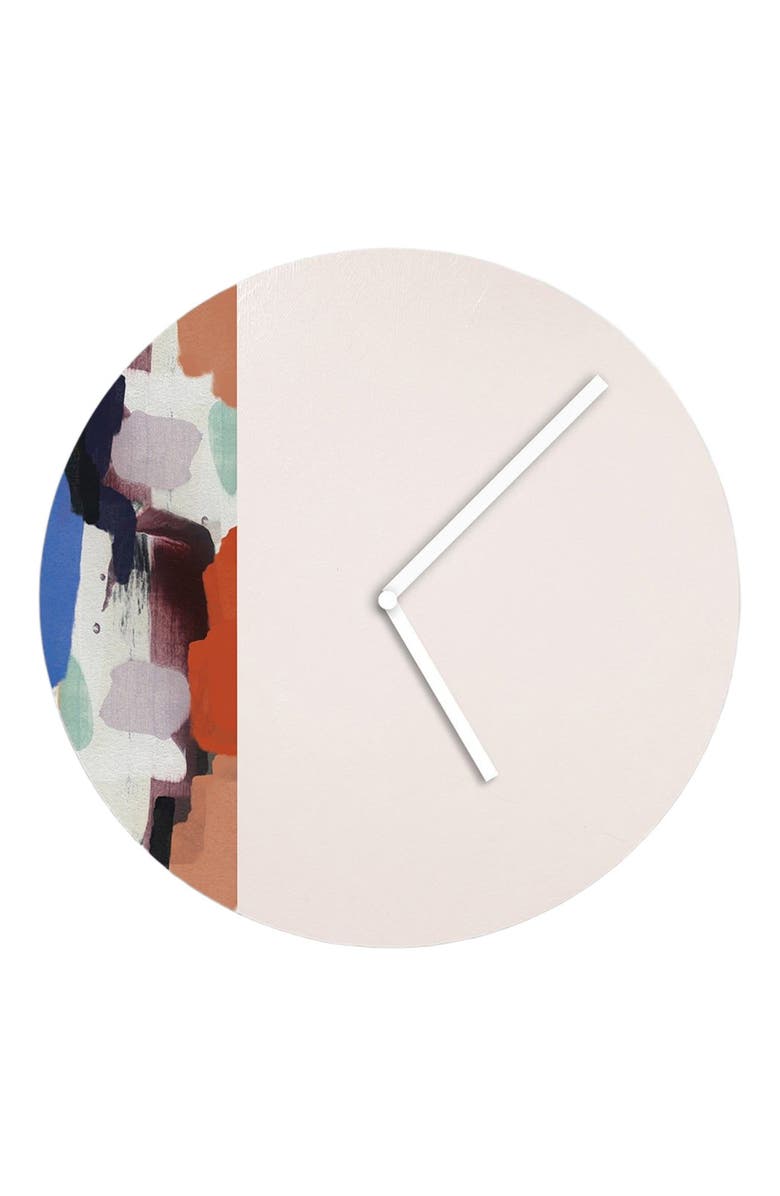 Moglea Swirl Clock, Main, color, 