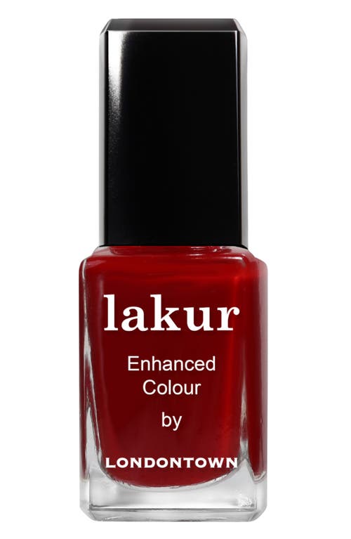Londontown Lakur Nail Polish In Red