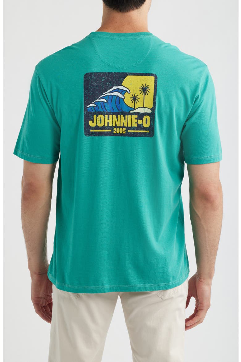 Wave Rider Cotton Blend Pocket T-Shirt, Alternate, color, SEAGLASS