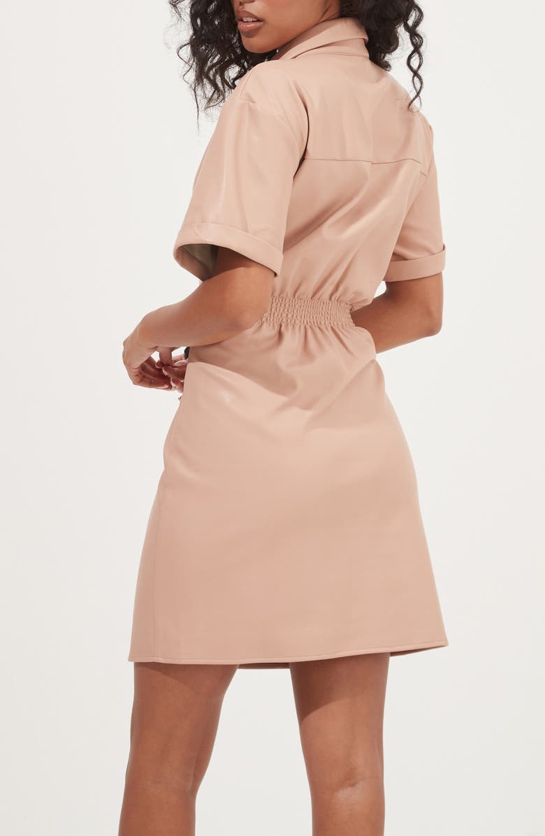 ASTR the Label Terra Short Sleeve Dress, Alternate, color, 