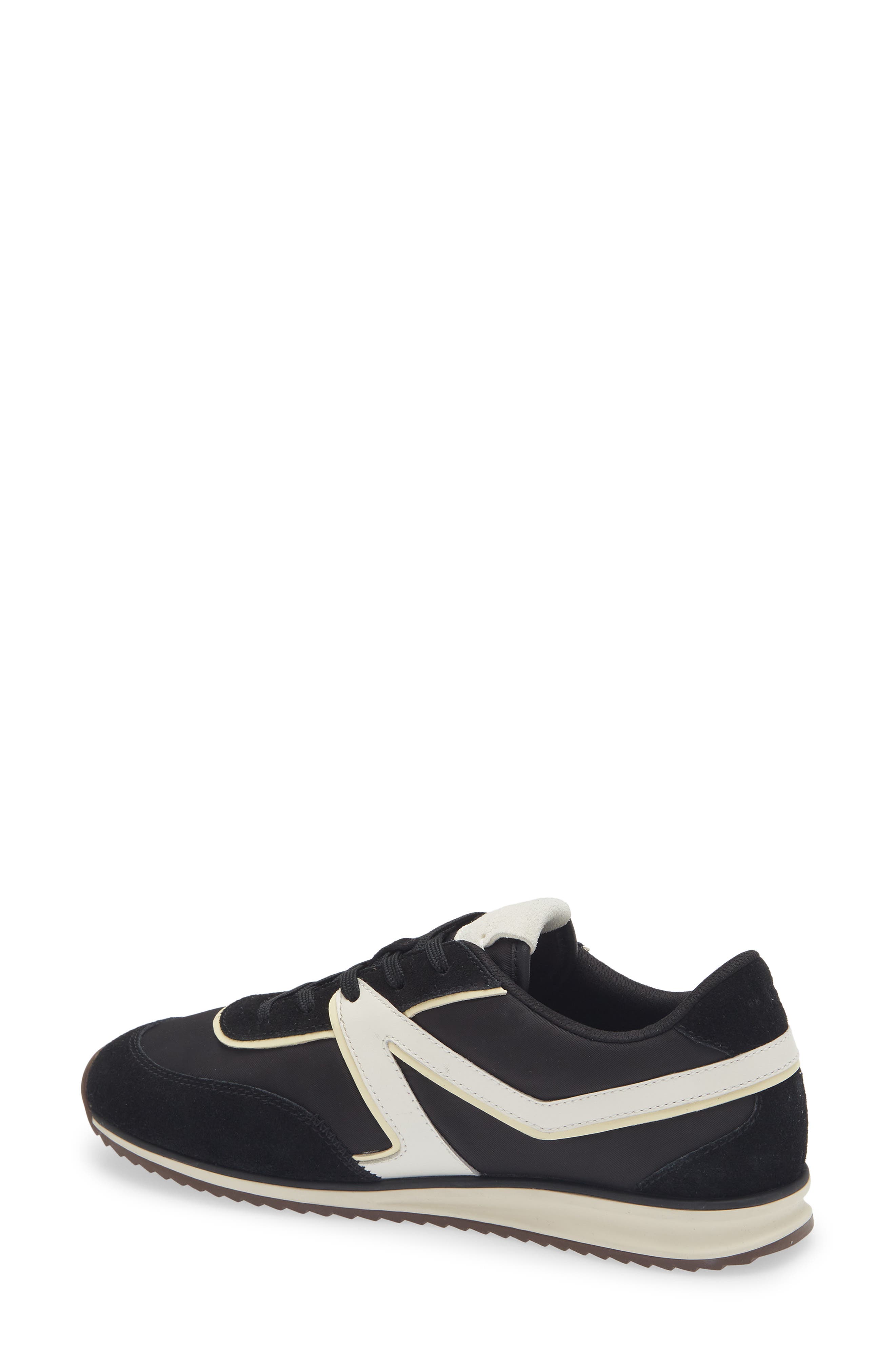 rag & bone Retro Sneaker, Alternate, color, Black