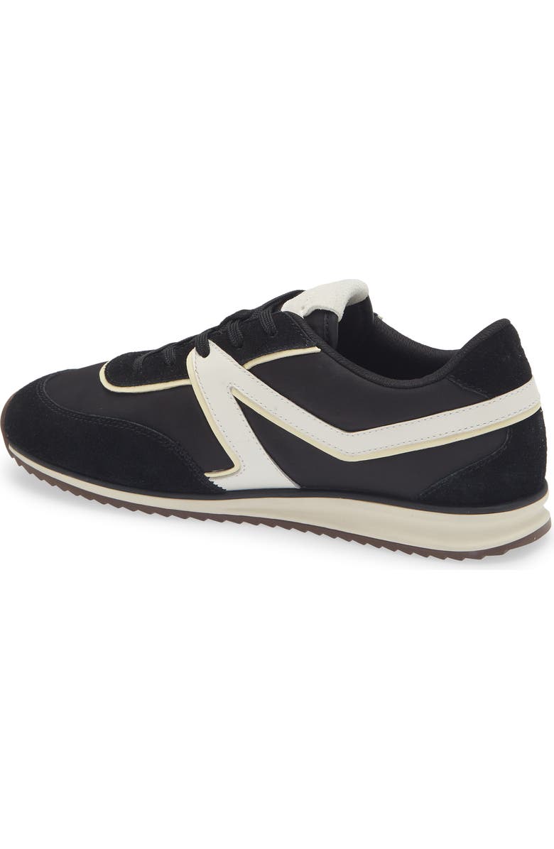 rag & bone Retro Sneaker, Alternate, color, Black